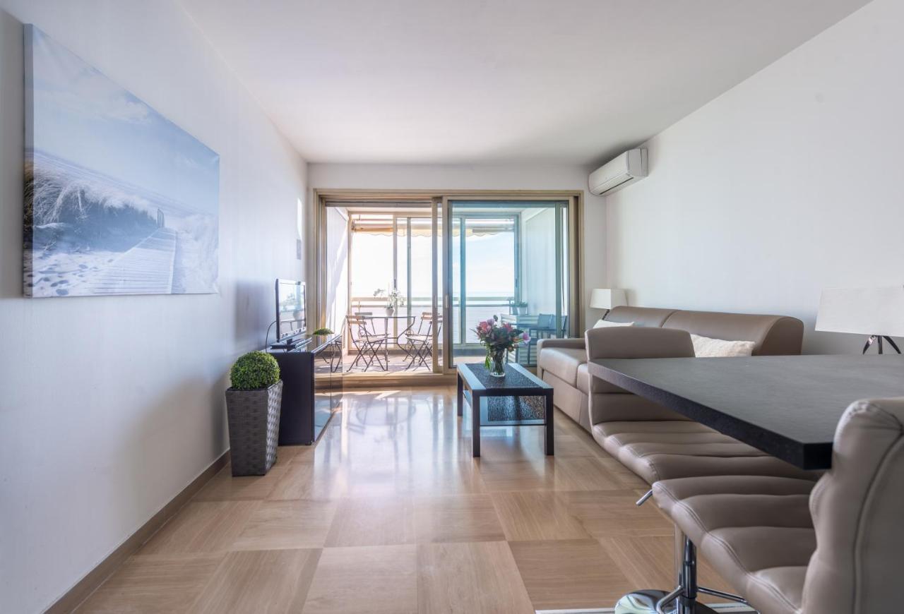 Sea Front - Panoramic Sea View Studio With Terrace Nice Buitenkant foto